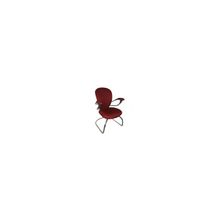 Кресло посетителя на полозьях CH-661AXSN-V Red