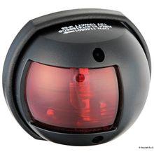 Osculati Sphera black 112.5° red navigation light, 11.408.01