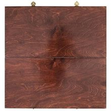 Нарды большие со стеклом зеркалом