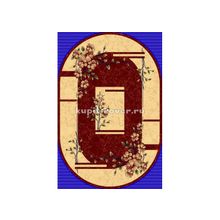 Люберецкий ковер Супер акварель 98501-33 овал, 2.5 x 4