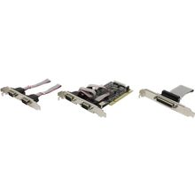 Контроллер STLab I-440 (RTL) PCI, Multi I   O, 4xCOM9M + 1xLPT25F