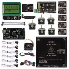 Ramps 1_4+A4988+Mega2560 R3+LCD 12864 3D Printer Controller Kit For RepRap