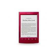 Sony Электронная книга Sony PRS-T2RC красный с картой КофеХаус