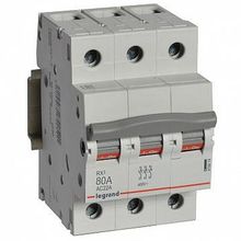 RX3 Выключатель-разъединитель 80А 3П | код. L419414 | Legrand