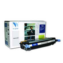 Картридж NV Print Q7581A Cyan совместимый для HP LaserJet Color CP3505 3800