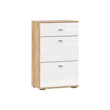 Алмаз. Любимый дом Фиджи Тумба комбинированная (Дуб Золотой Белый)