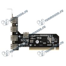 Контроллер USB2.0 (4 внешн. + 1 внутр.) ORIENT "NC-612" (PCI) (oem) [72956]