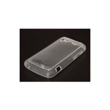 Силиконовый чехол для HTC Sensation вид №1 прозрачный в тех уп. 00019660