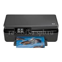 HP Photosmart 5510(B111b) (Pr Scan(1200х1200) Copier, A4(без полей), 4800dpi 4 разделенных
