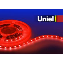 Лента ULS-5050-60LED m-10mm-IP20-DC12V-14,4W m-5M-RED
