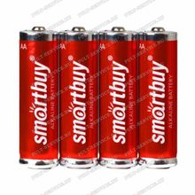Батарейка SmartBuy LR06 (AA) (1,5V) alkaline SR4