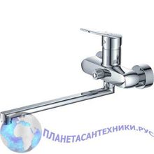 Смеситель для ванны длинный излив CRON CN22337