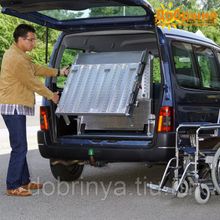 Рампа трехсекционная для въезда инвалидных колясок в автомобиль RLK-Z
