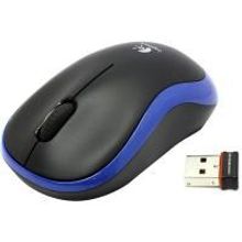 LOGITECH M185 (910-002239) мышь беспроводная оптическая, голубая