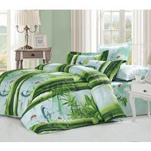 Постельное белье сатин евро СайлиД В153-3