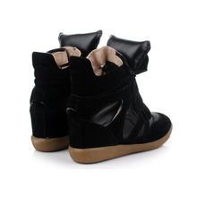 Isabel marant sneakers - black (реплика)