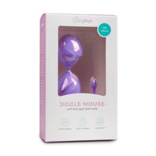 EDC Wholesale Фиолетовые вагинальные шарики Jiggle Mouse