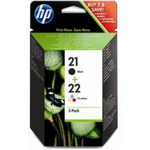 Картридж hp SD367AE (№21+№22) Black+Color для hp DJ 3920 3940 D1360 D2360 F380, OJ 4355, PSC 1410