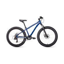 Велосипед Forward Bizon mini 24 Fat bike синий (2019)