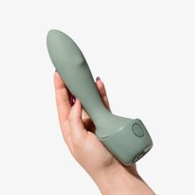 Lora DiCarlo Зеленый стимулятор точки G Onda G-Spot Massager - 19,5 см. (зеленый)