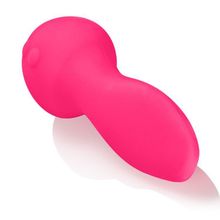 California Exotic Novelties Розовый виброязычок Mini Marvels Silicone Marvelous Flicker (розовый)