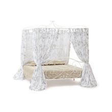 Tetchair Кровать c балдахином HESTIA , white (белый)