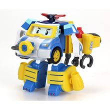 Robocar POLI Поли трансформер 10 см + костюм водолаза 83310