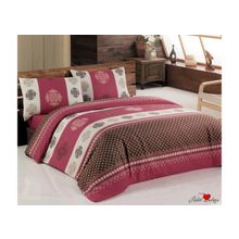 Issima Постельное белье Paprika Розово-Коричневый (евро)