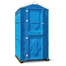 Мобильная туалетная кабина серии "Эконом" с азиатским баком
