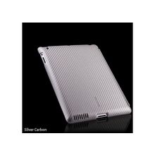 zzCase Carbon Fiber (серебристый) - чехол для iPad 2