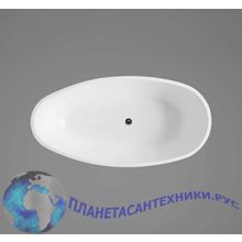 Ванна акриловая отдельностоящая BELBAGNO BB42-1700-PERL