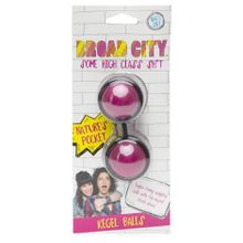 Broad City Вагинальные шарики Broad City Nature s Pocket Kegel Balls (розовый с черным)