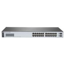 hewlett packard (hp 1820-24g switch (web-managed, 24*10 100 1000 + 2*sfp, fanless, rack-mounting, 19")) j9980a#abb