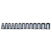 Jonnesway Набор головок торцевых 12-гранных Jonnesway S05H4213S MAXI-DRIVE 1 2DR на держателе, SAE 3 8--1-1 8, 13 предметов