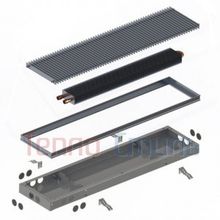 itermic ITT.110.2300.250 c естественной конвекцией, 110 мм x 2300 мм x 250 мм, внутрипольный конвектор