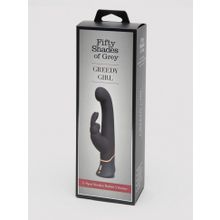 Фиолетовый вибратор-кролик Greedy Girl G-Spot Stroker Rabbit Vibrator - 24,1 см. (225158)