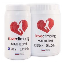 Магнезия порошковая iloveclimbing (банка) (100 гр.)