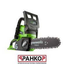 Цепная пила аккумуляторная Greenworks G24CS25, 24V, 25см. без АКБ и ЗУ