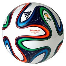 Мяч футбольный Adidas WC2014 Brazuca Mini (сувенирный), G73636