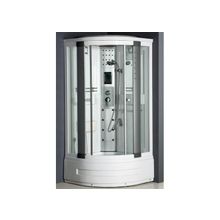 ODA 8501 Душевая кабина 90*90 тонированное стекло (белая) - 8501 Душевая кабина 900*900*2150 тонированное стекло (белая)