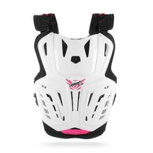 Защита панцирь Leatt Chest Protector 4.5 White Pink Jacki, Размер OS