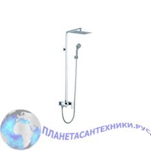 Душевая колонна Elghansa MONDSCHEIN 2302235-2G со стационарной лейкой 300x200 мм