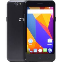 Смартфон  ZTE Blade A465 Black (1GHz, 1GbRAM, 5" 854x480, 4G+WiFi+BT+GPS,  8Gb+microSD, 5Mpx, Andr)