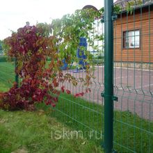 Панельный забор 3D