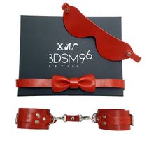 БДСМ-набор в красном цвете  Джентльмен (244759)