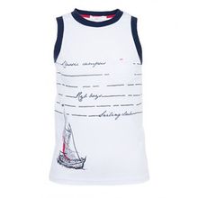 Vitacci Кораблик белая с принтом