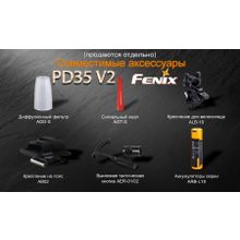 Fenix Светодиодный фонарь Fenix PD35 v2.0 UCP тактического назначения