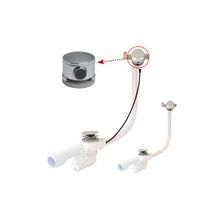 Слив-перелив с заполнением ванны, Ravak