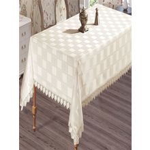 Скатерть DO&CO c гипюром 160x220 AVZEM