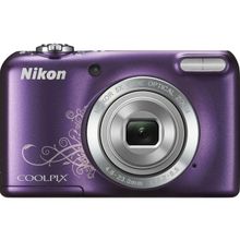 Фотоаппарат Nikon Coolpix L27 красный   белый   пурпурный